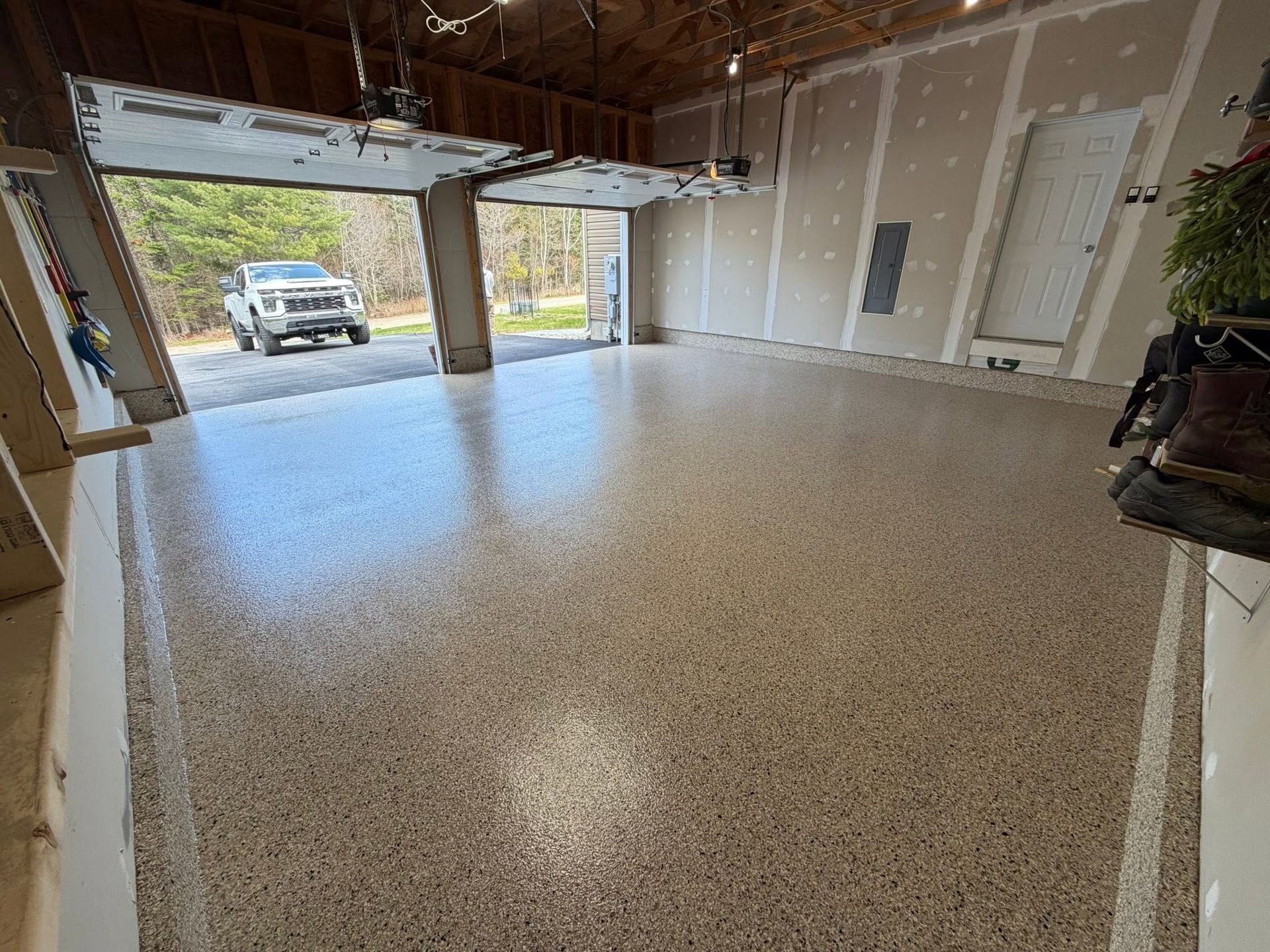 garage epoxy floor in maine