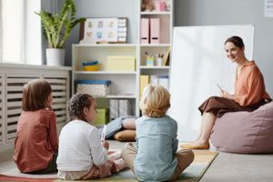 Children attending group autism therapy session at Neuropath ABA
