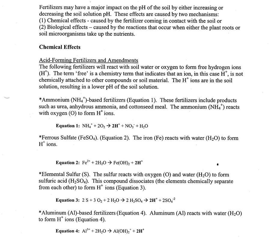 Chemical Effects