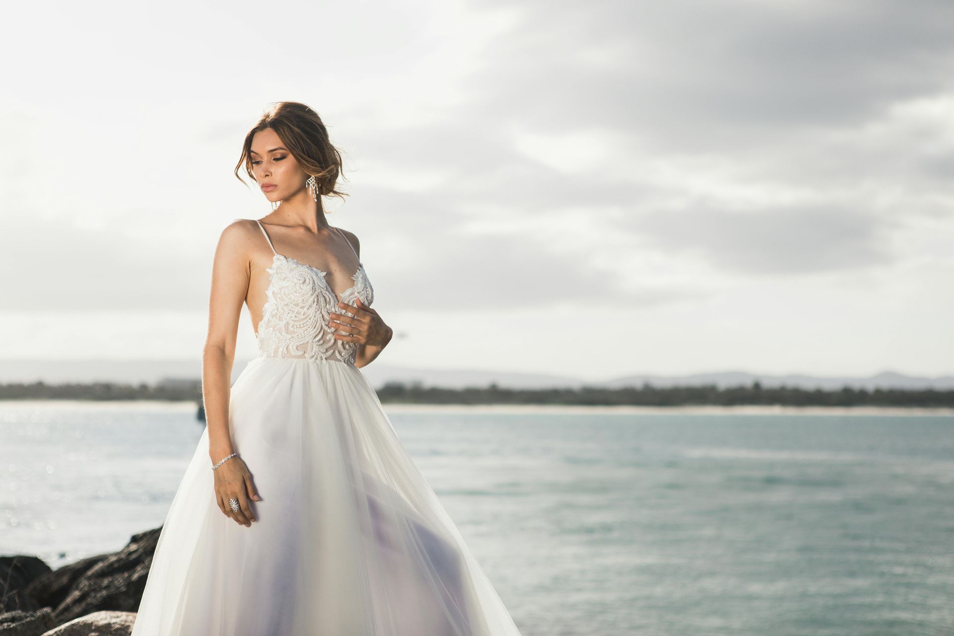natural bridal beauty