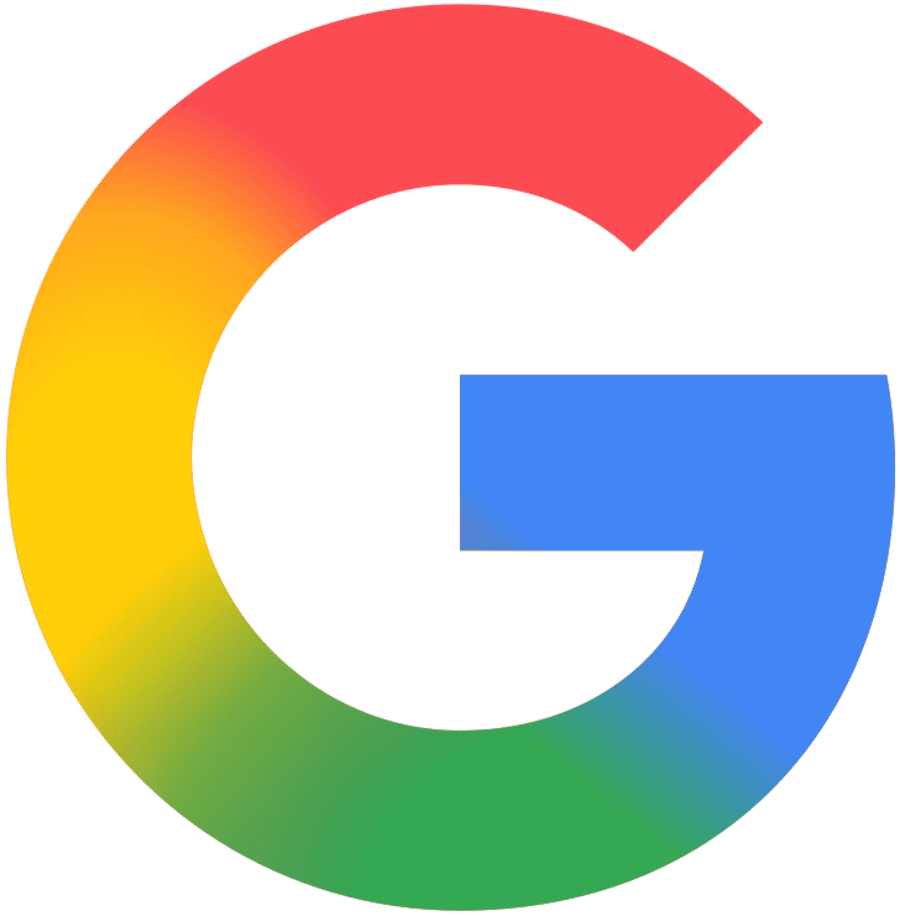 Google logo featuring a capital 
