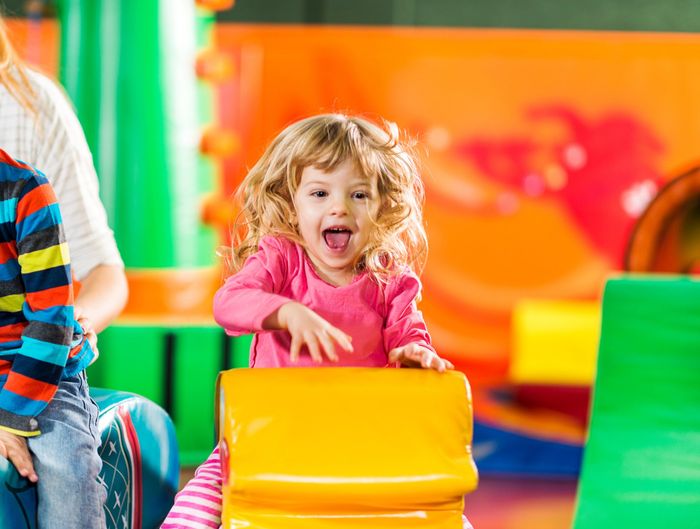 Happy little girl — Bronx, NY — A Continuation of a Dream Daycare Center Happy little girl — Bronx, NY — A Continuation of a Dream Daycare Center