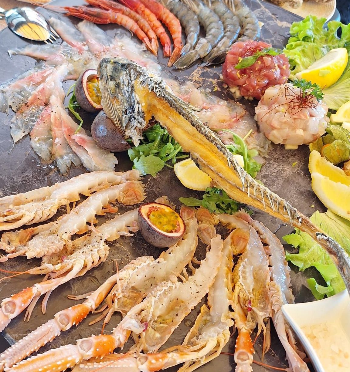 secondo di pesce fresco