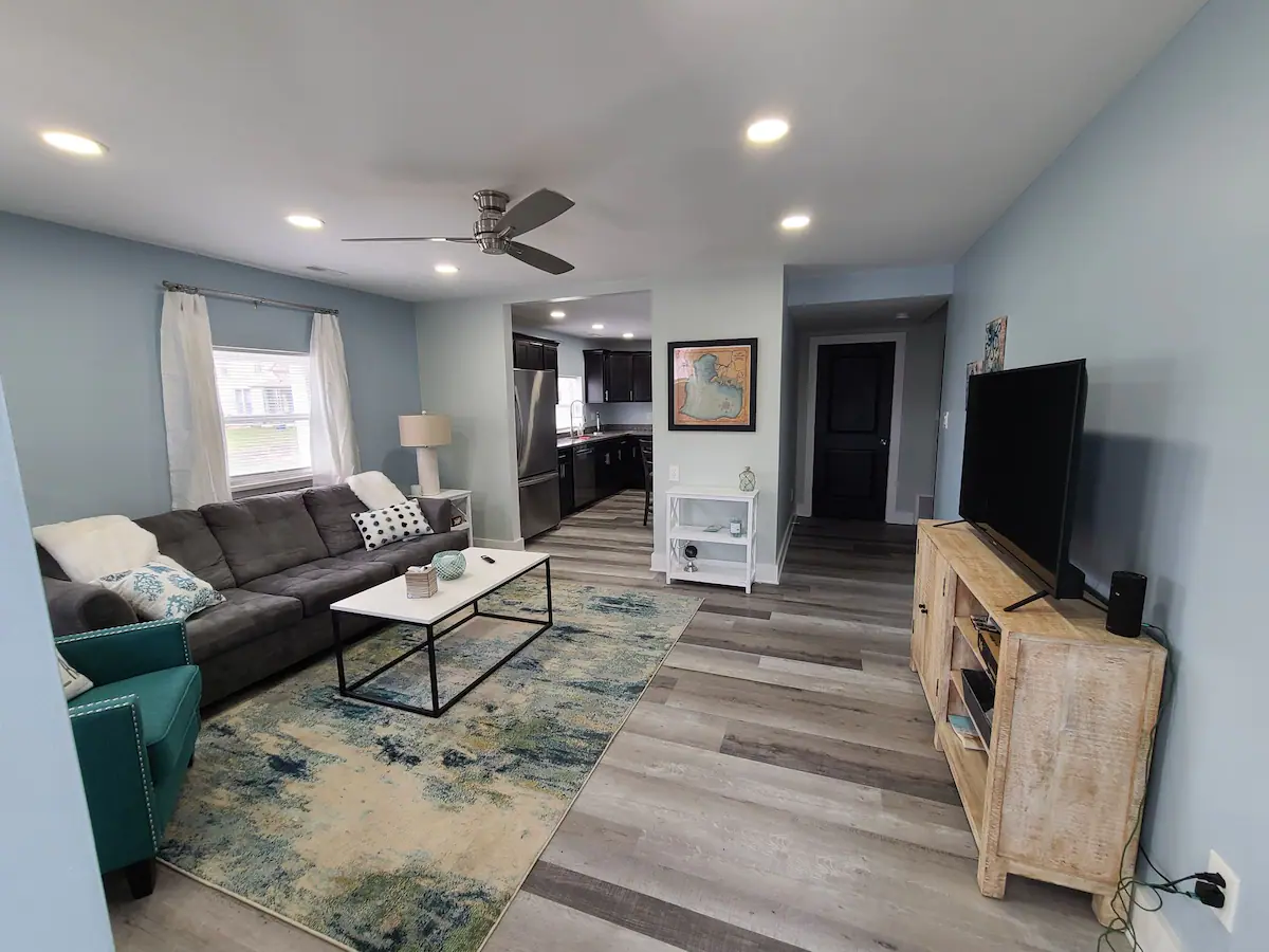 An inside look at Charlie's by the Bay unit 1.