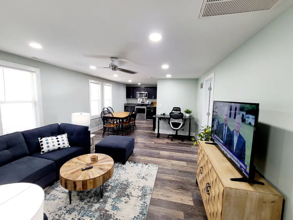 An inside look at Charlie's by the Bay unit 4.
