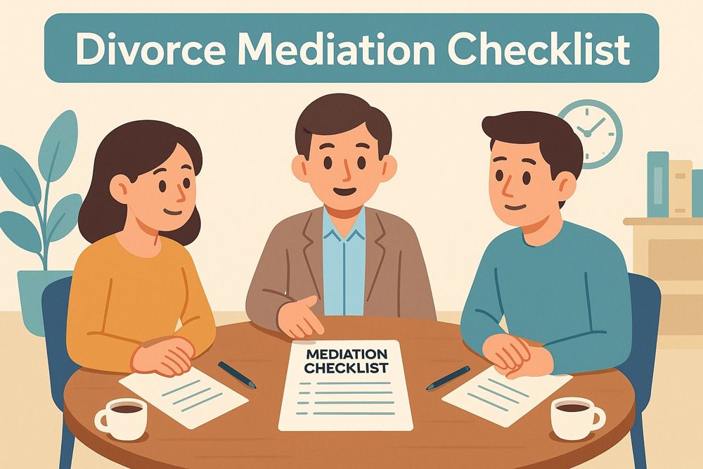 Your Complete Divorce Mediation Checklist: How to Prepare for a Smoother Resolution