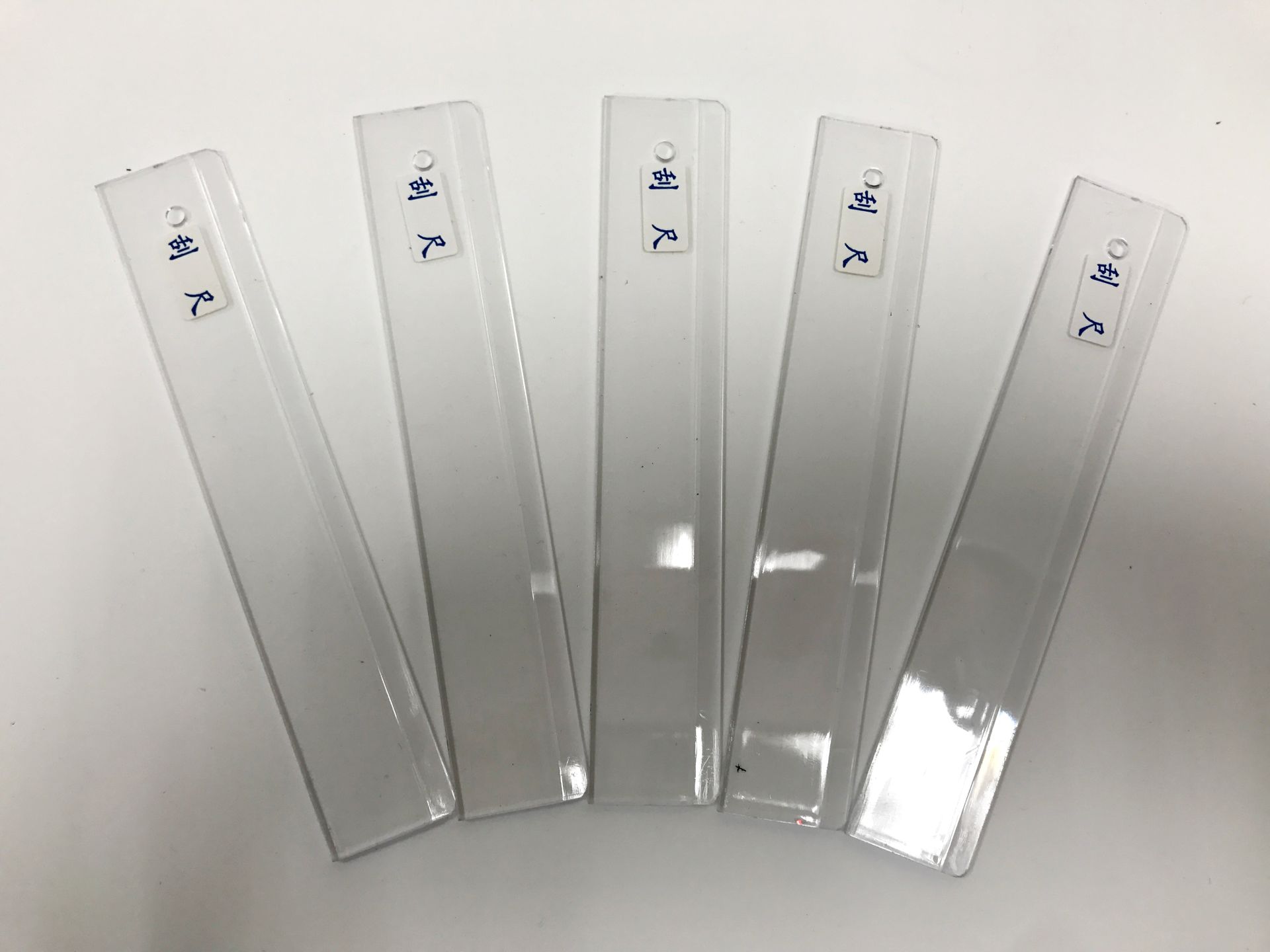 簡易式刮刀塑膠刮尺(5入)