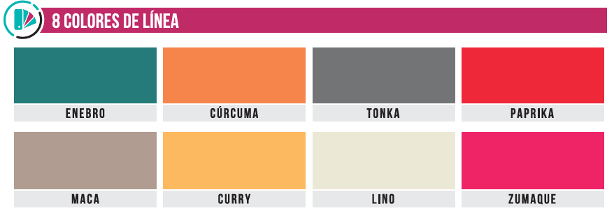 Cubo de pintura premium para interiores Anclaflex, blanco y turquesa con etiqueta rosa.