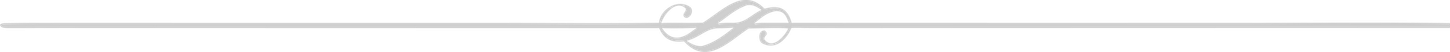 Tiny gray decorative flourish centered on a white background