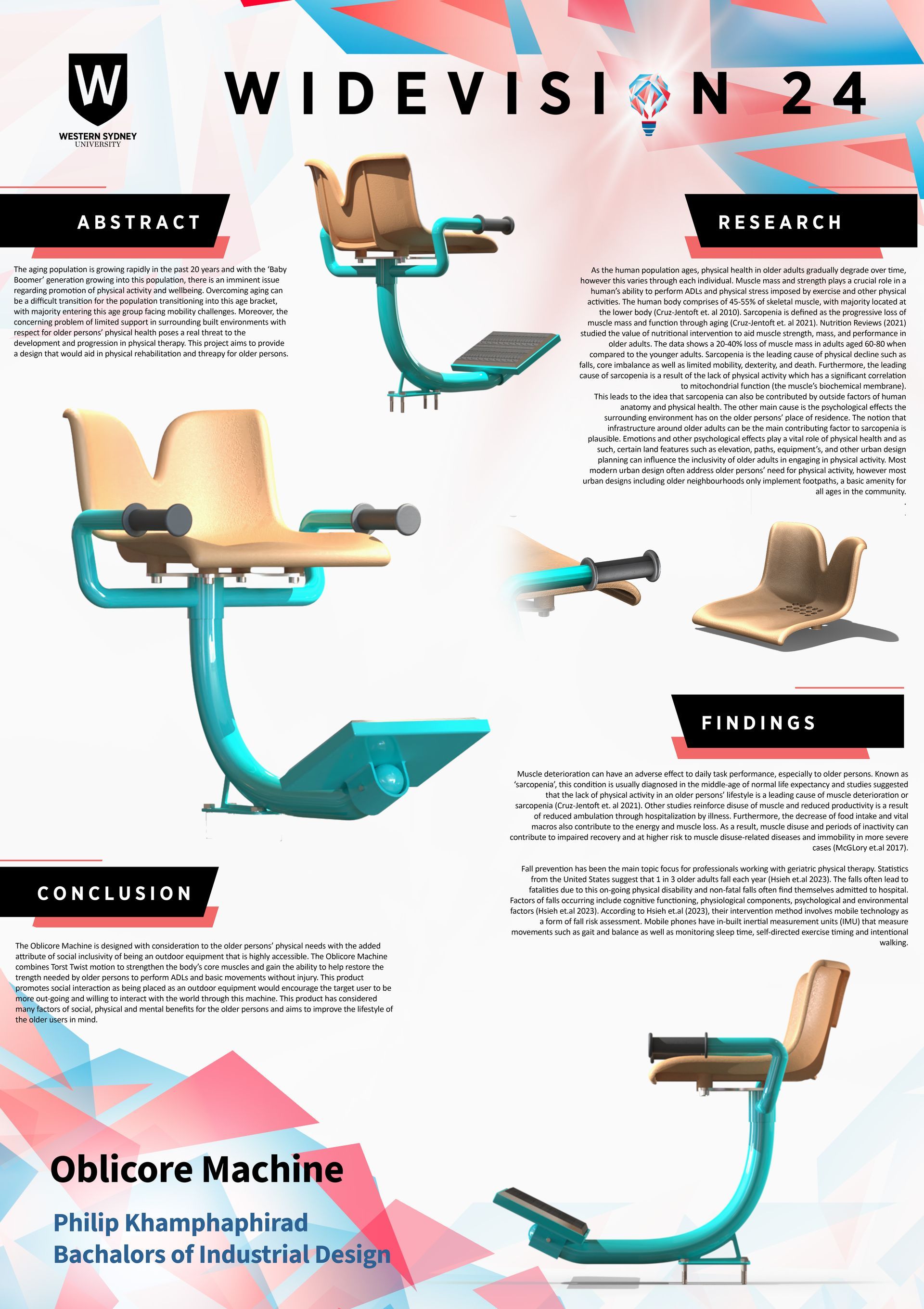 A poster showing three different types of chairs on a white background.