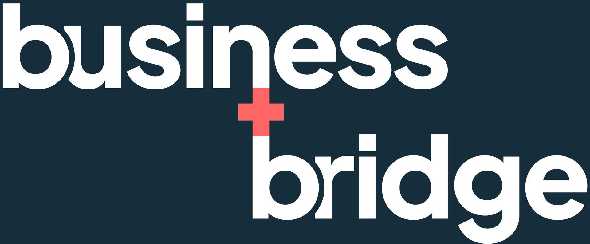 A logo for a company called business bridge