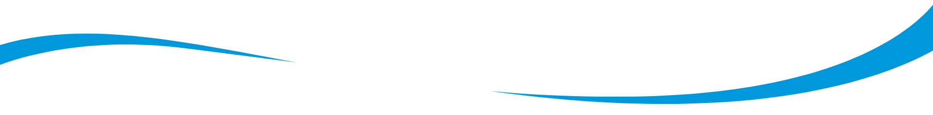 Blue swooshes on a white background.