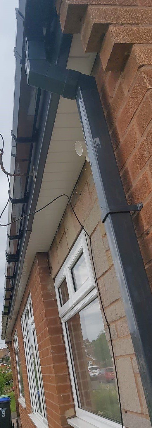 Roofers Chesterfield -  fascia and soffit and gutter roof replacement