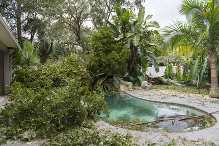 Damage Outdoor Pool - Rochester, IL - Midwest Storm Restoration IL Damage Outdoor Pool - Rochester, IL - Midwest Storm Restoration IL