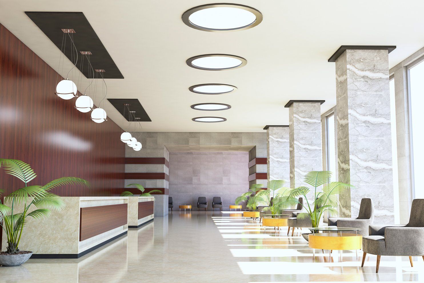 Hotel Lobby — Pensacola, FL — McLemore Electric, Inc.