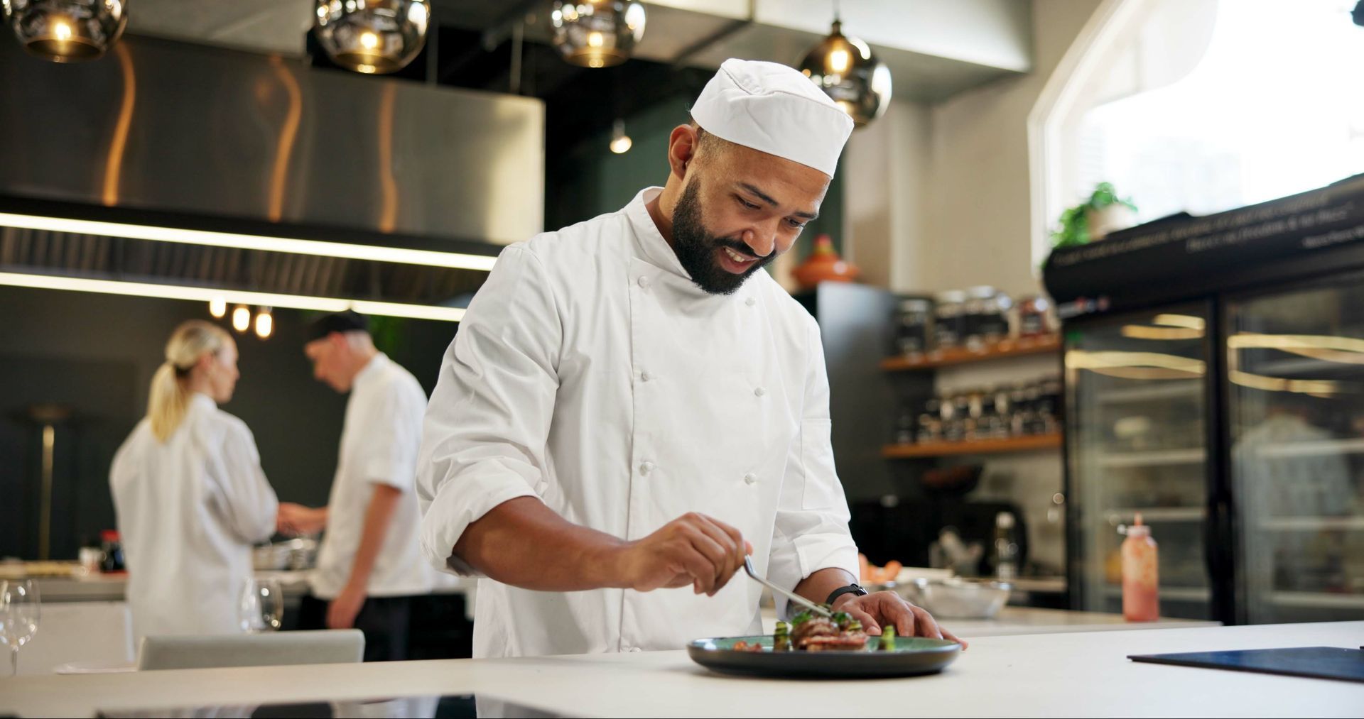 Kitchen Line During Service