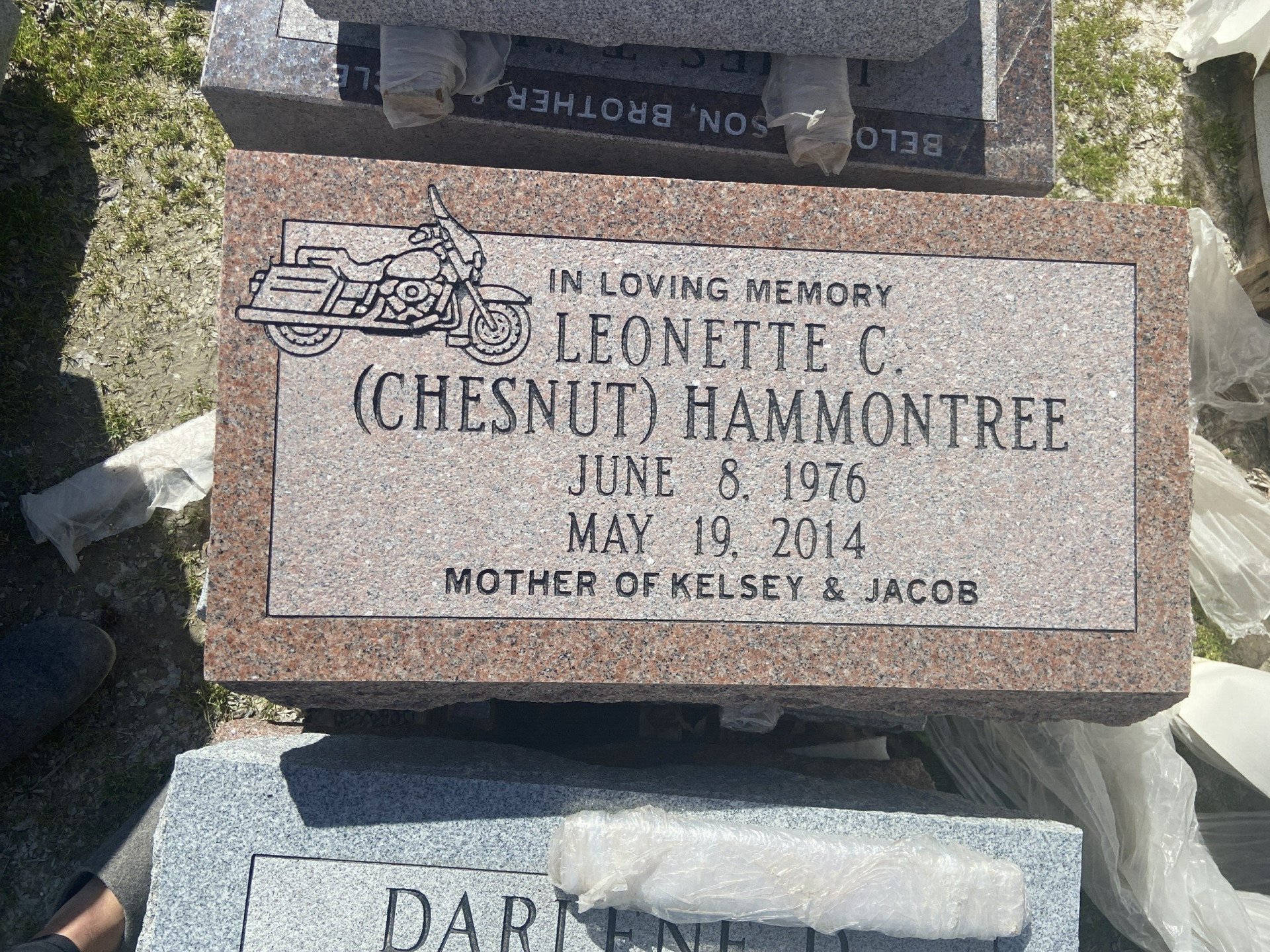 Square Shaped Gravestone — Freeman, MO — Freeman Monument