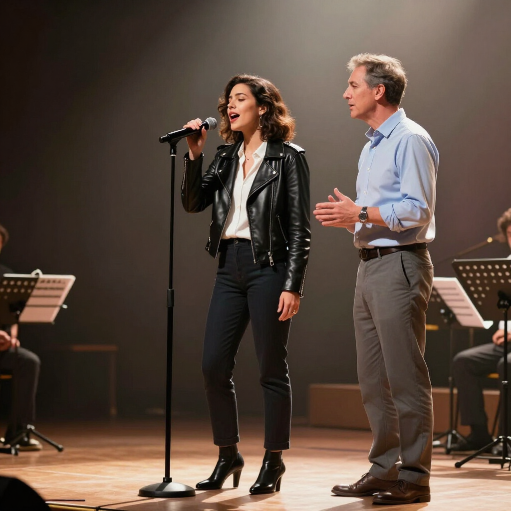 Singer building confidence with performance coaching