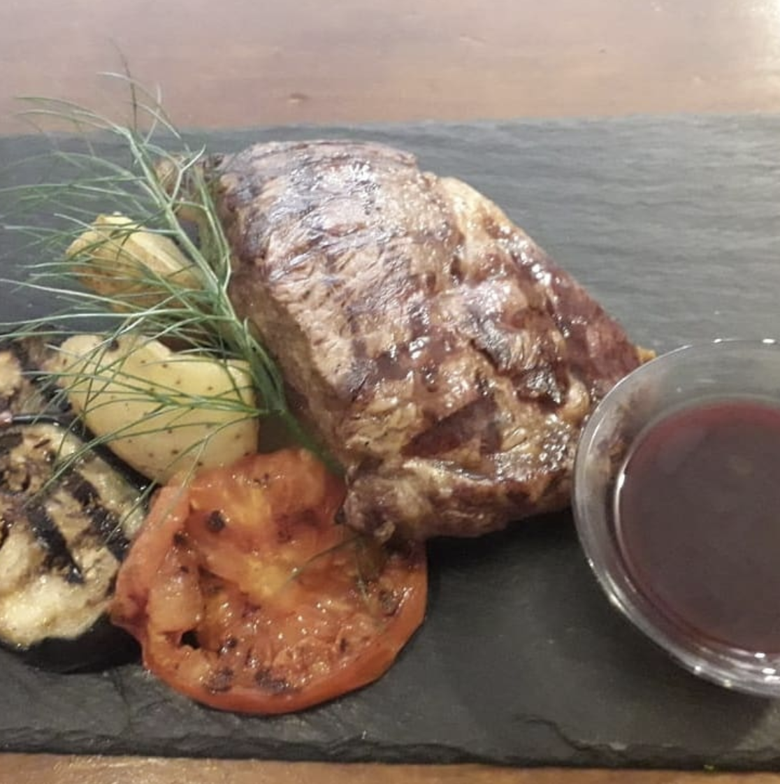 Ojo de bife al malbec