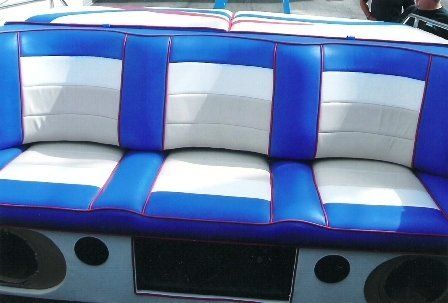 Boat upholstery