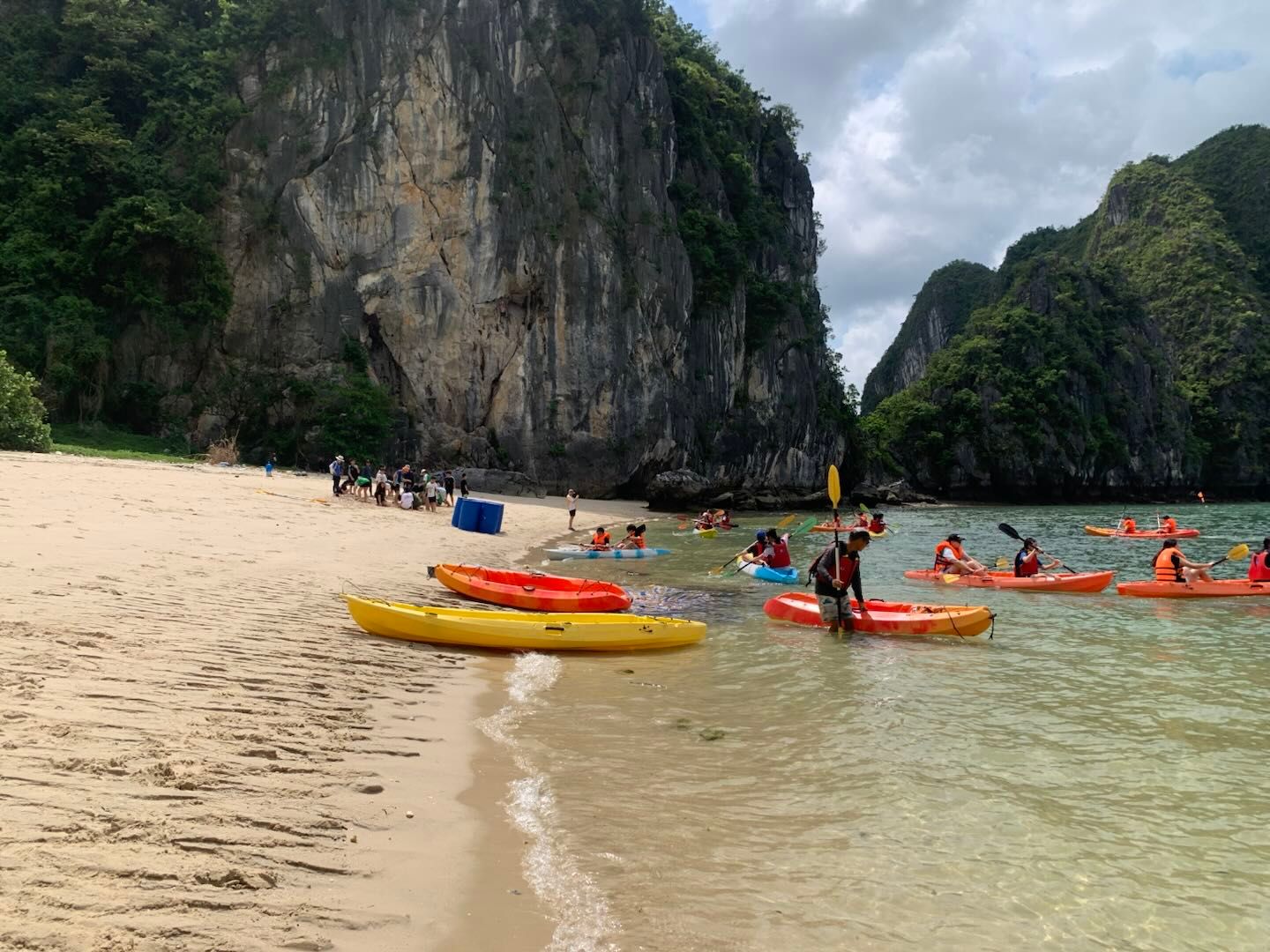 Baignade et Kayak dans la Baie de Lan Ha