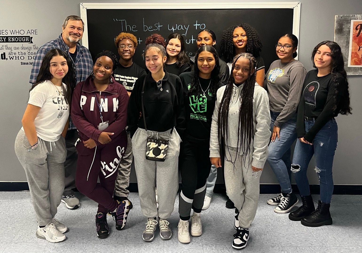 Future Leaders in the classroom for leadership training