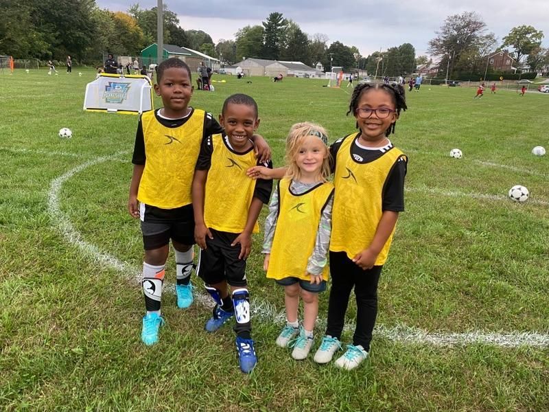 A group of children who are apart of the JT Dorsey Foundation