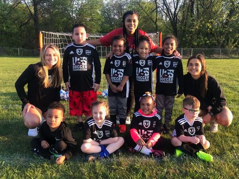 The JT Dorsey Foundation team with coaches