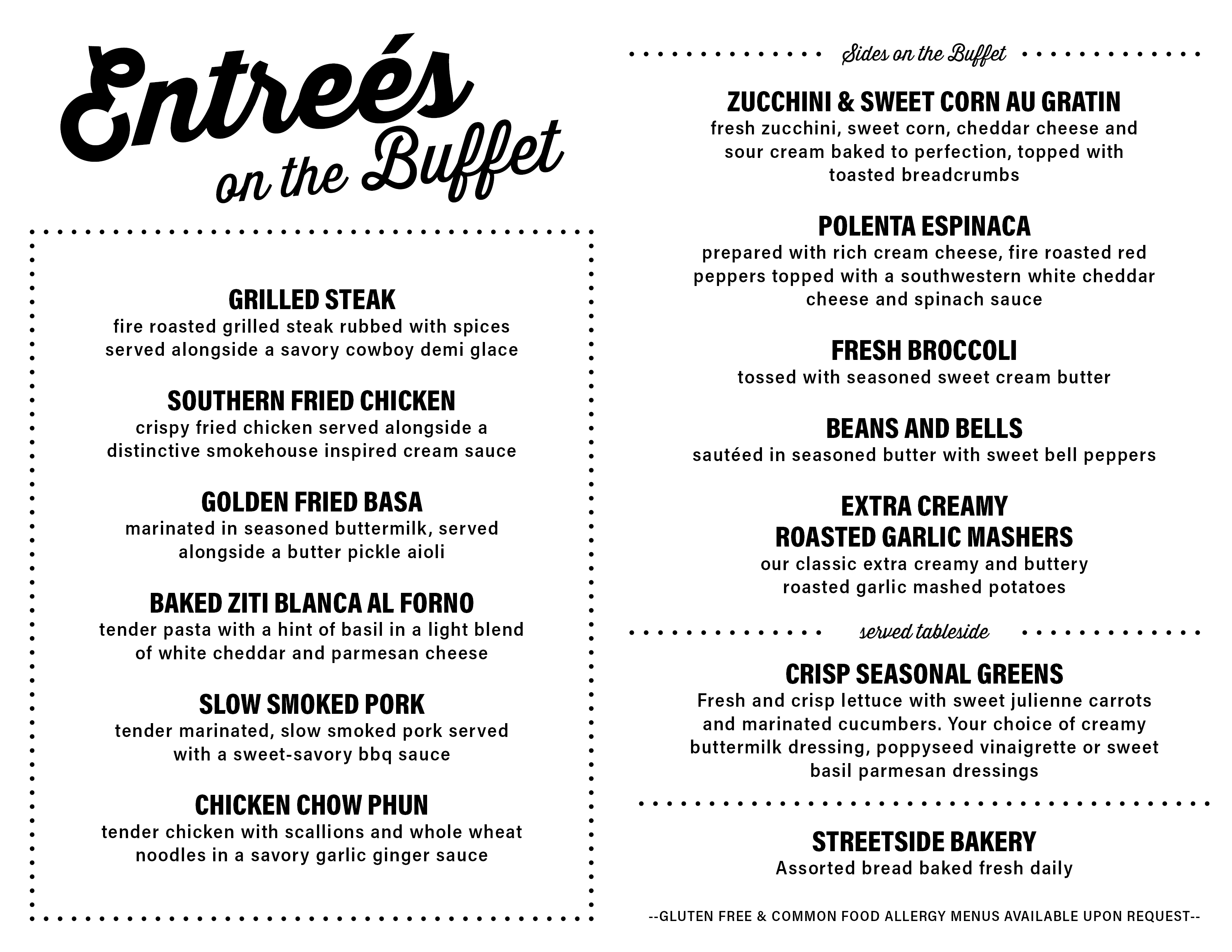 MENUS | New Theatre & Restaurant KC