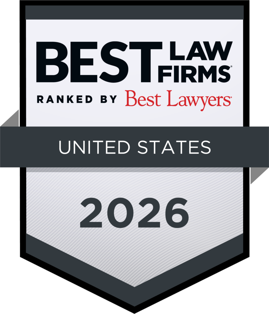 A badge that says `` best lawyers best law firms u.s. news 2022 ''