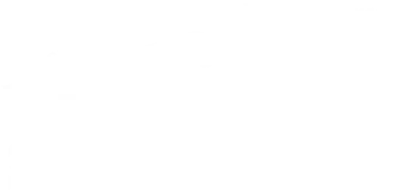 Blank white canvas with a small blue corner at the bottom right