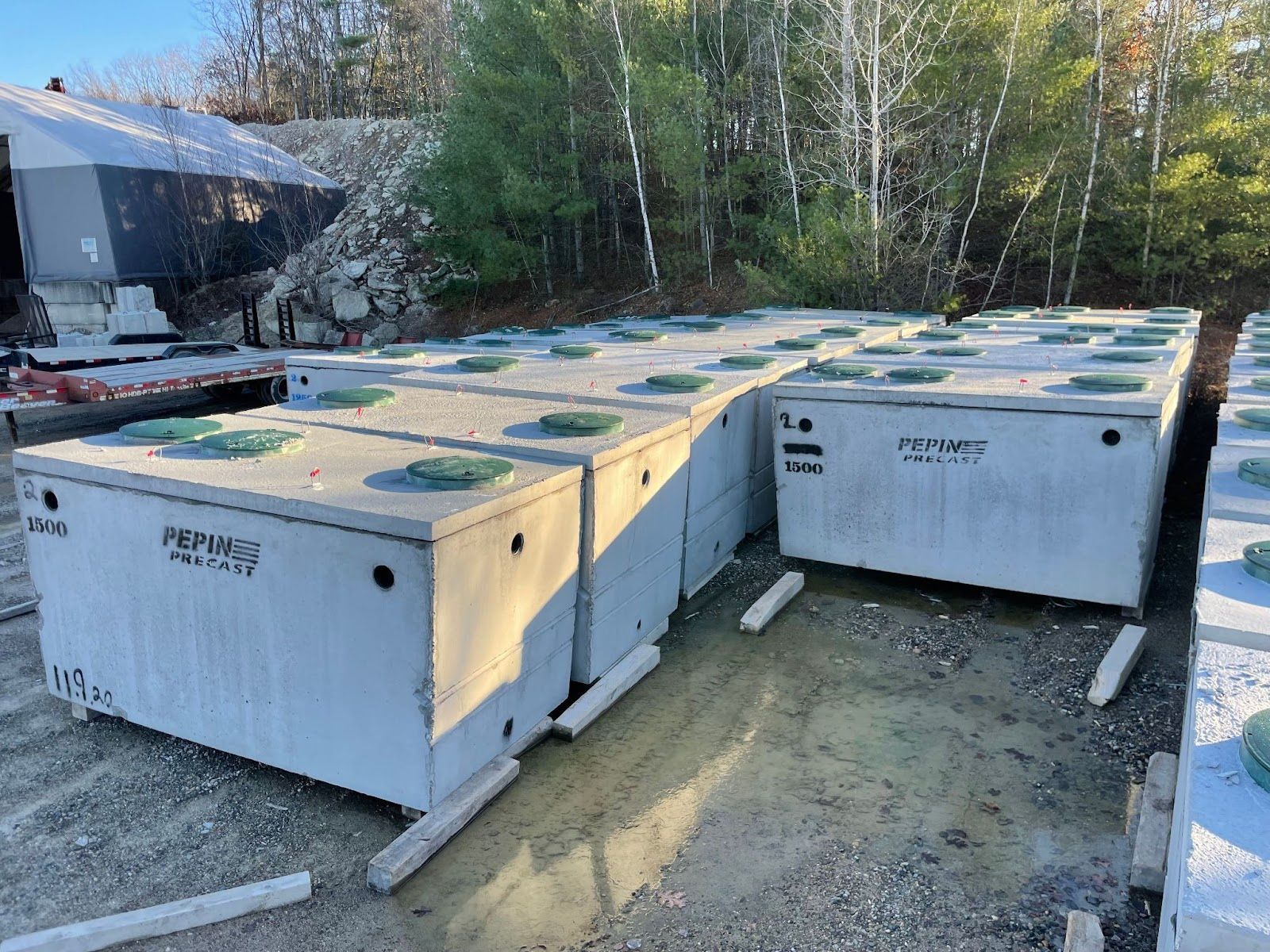 Pump tank — Sanford, ME — Pepin Precast