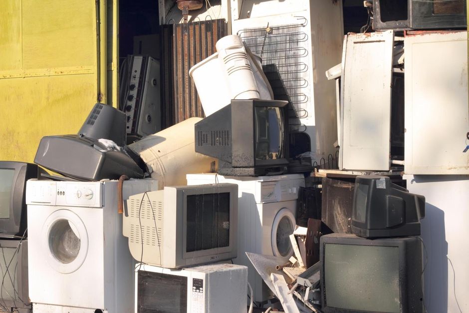 pie of damage appliances in the site