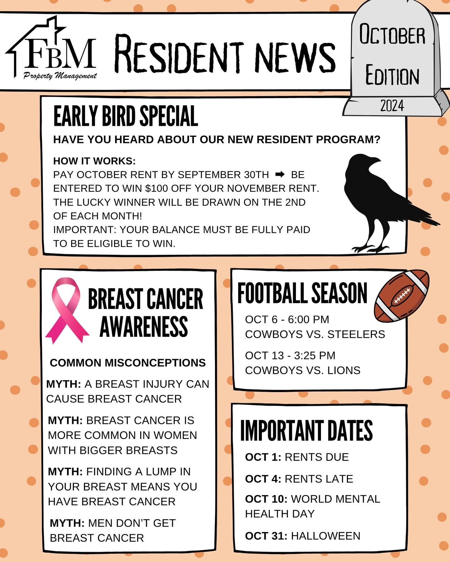 FBM Resident Newsletter October 2024