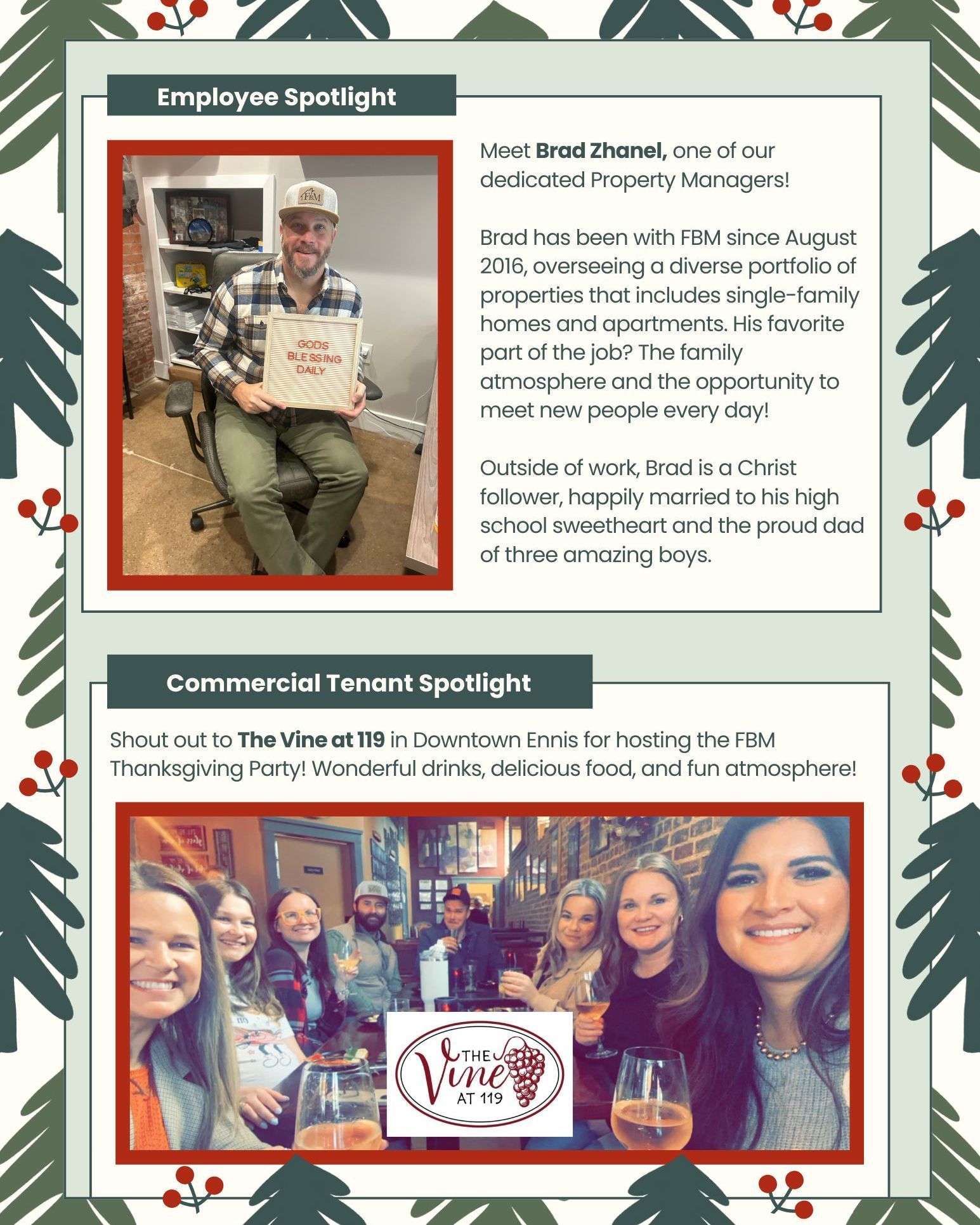 FBM Resident Newsletter December 2024