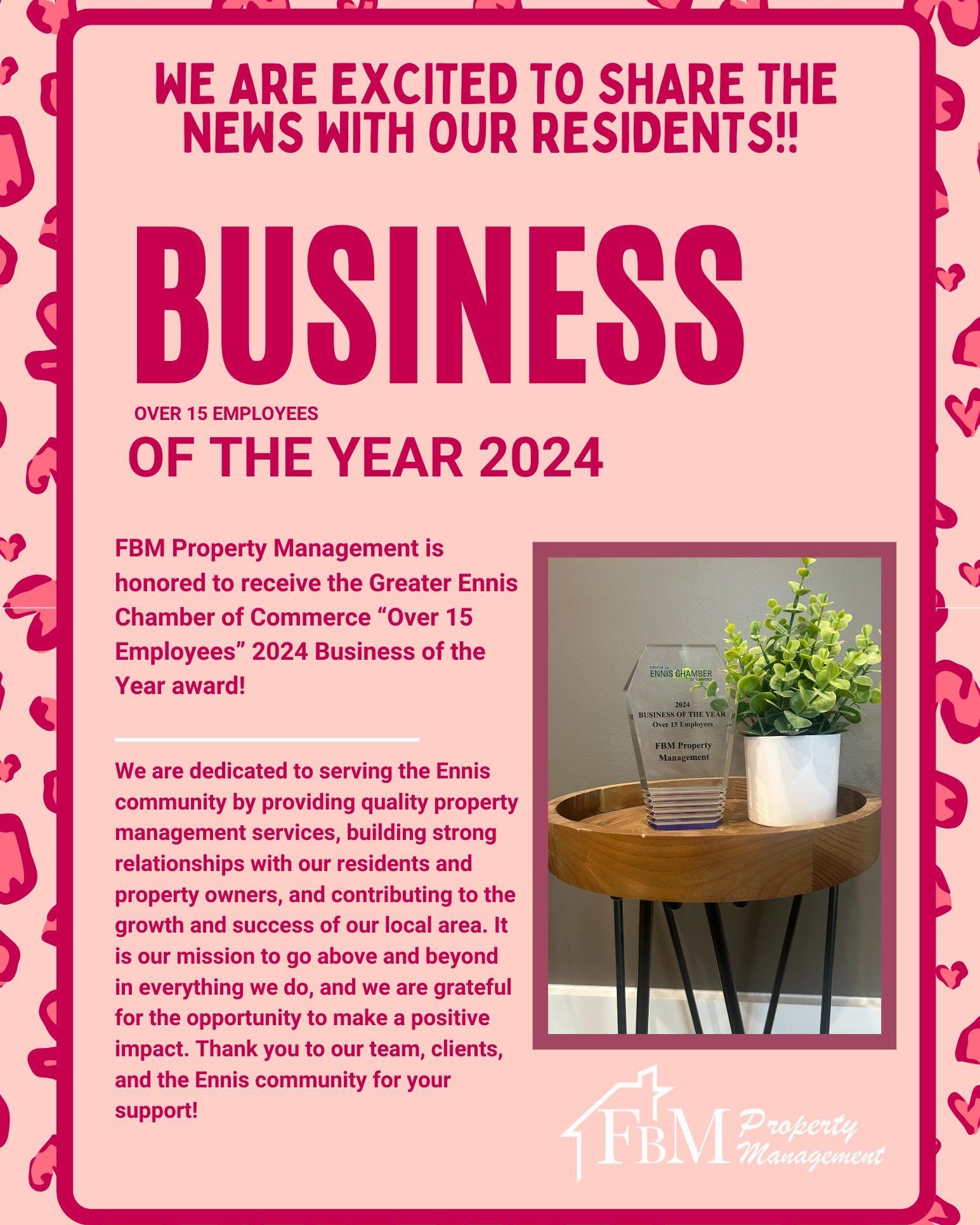 FBM Resident Newsletter February 2025
