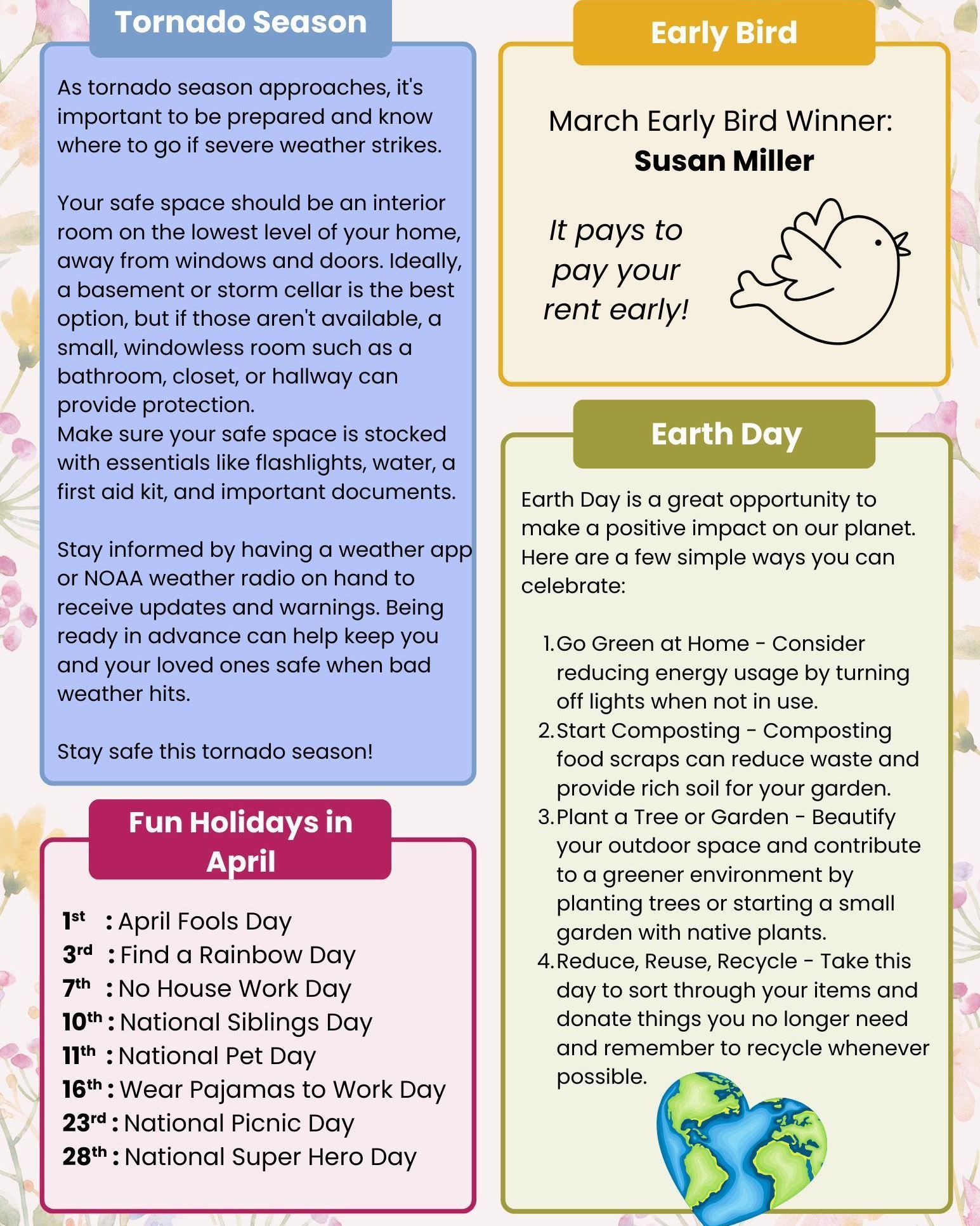 May 2025 Newsletter
