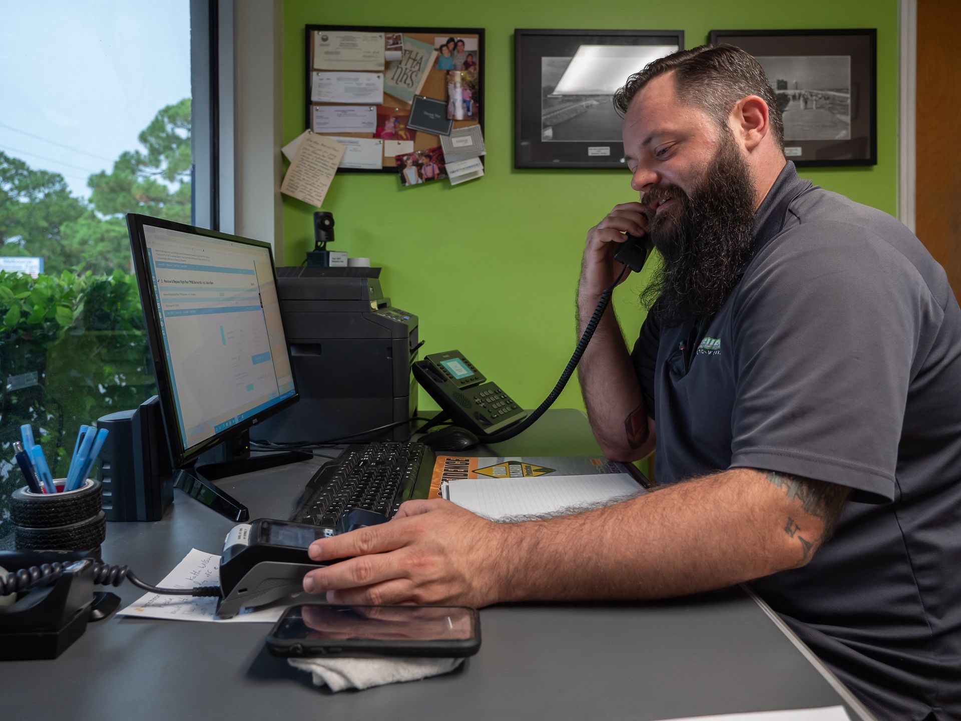 Assured Auto Works - our front desk