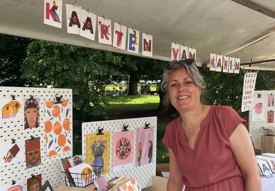 Kaartenvankarin | Karin van Straten | ansichtkaarten | kaarten | posters | illustraties