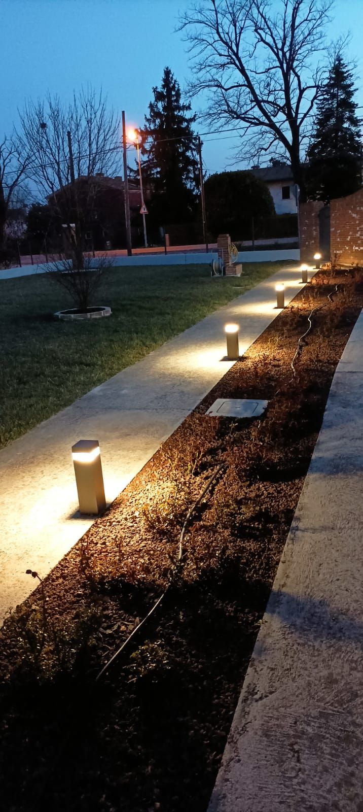 fretti esterni caminata