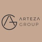 ArtezA Group logo in dark brown on a tan background