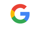 Google logo: a colorful 