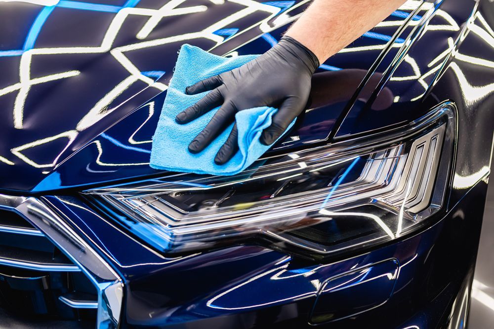 A Clean and Shiny Car