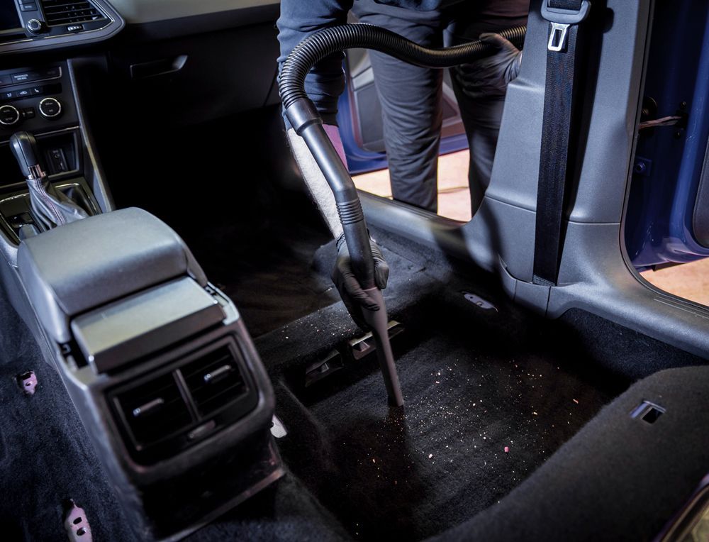 Deep Car Interior Cleaning
