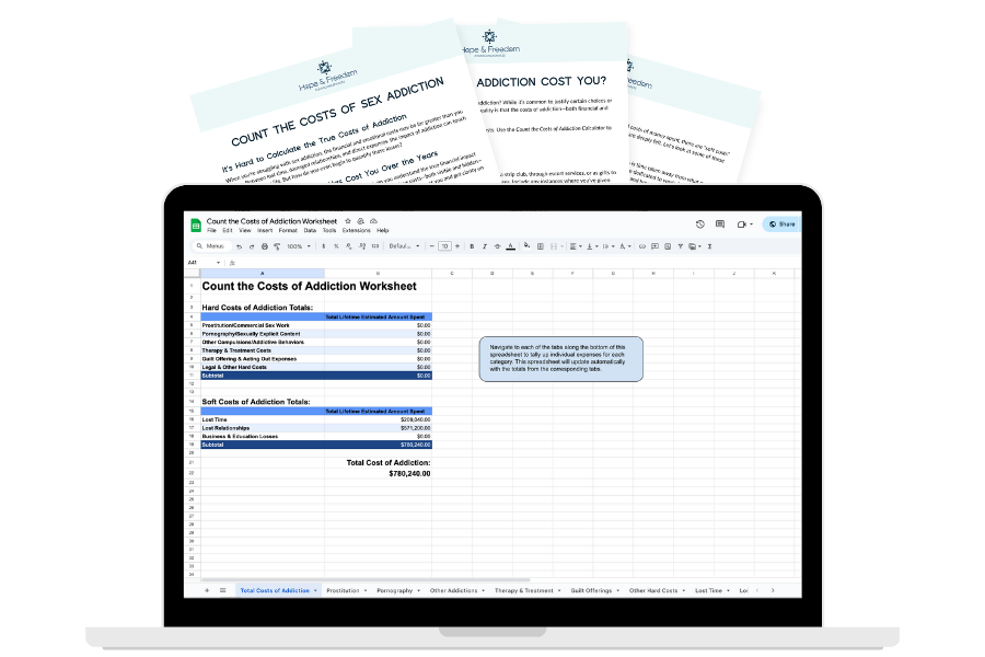 count the cost of addiction calculator