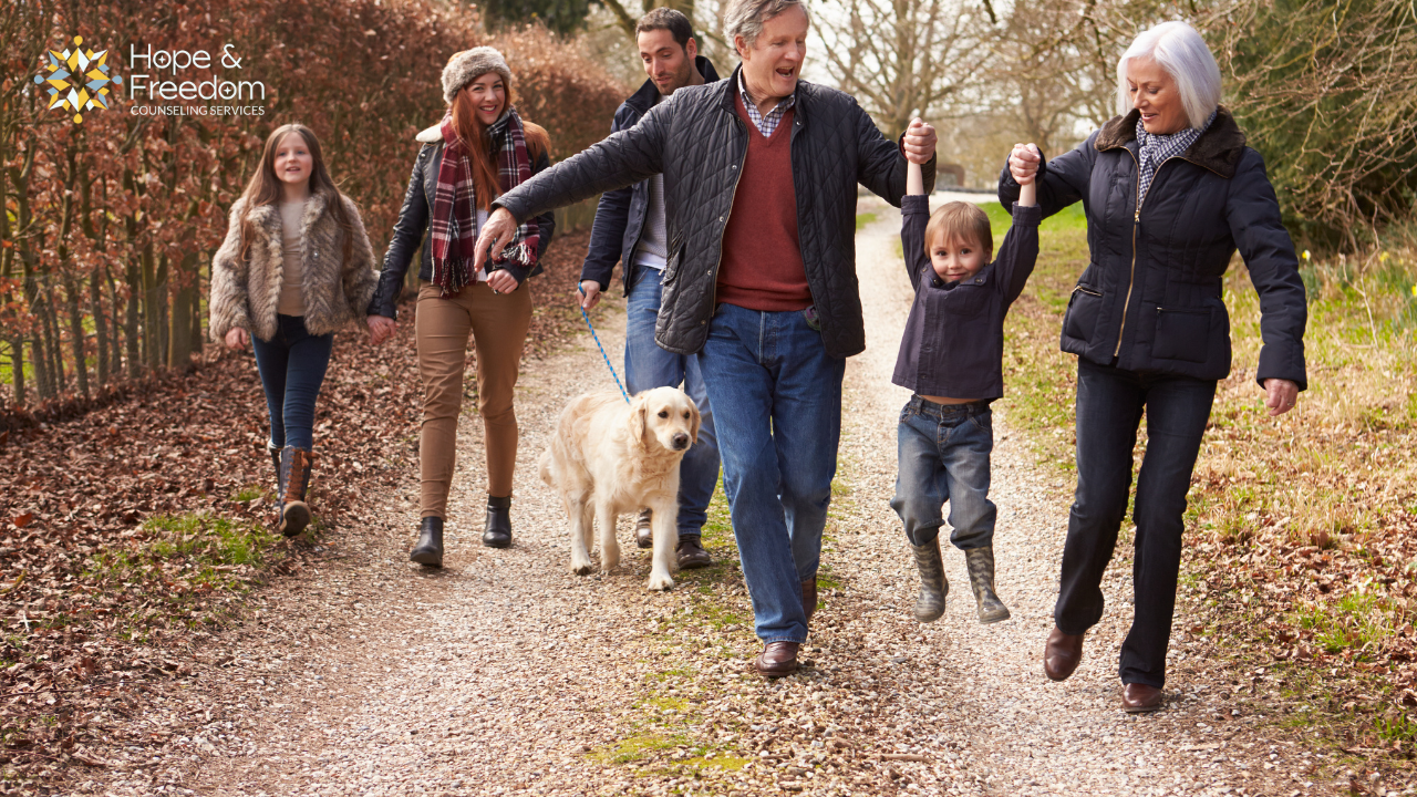 multigenerational family walking and thinking is family trauma genetic and can i overcome it