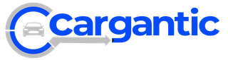 The logo for cargandic is blue and white with a car in the middle.