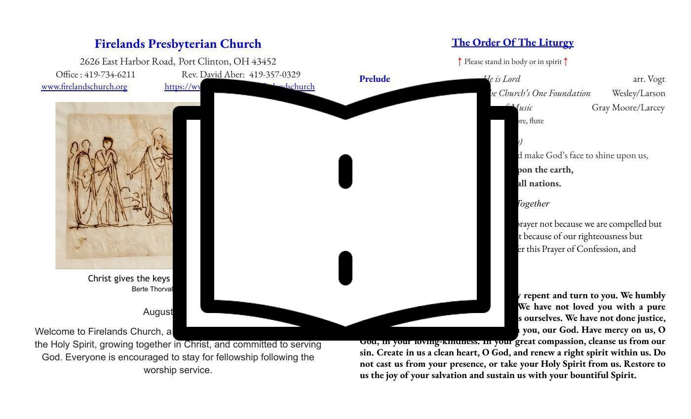 August 23, 2026 Bulletin