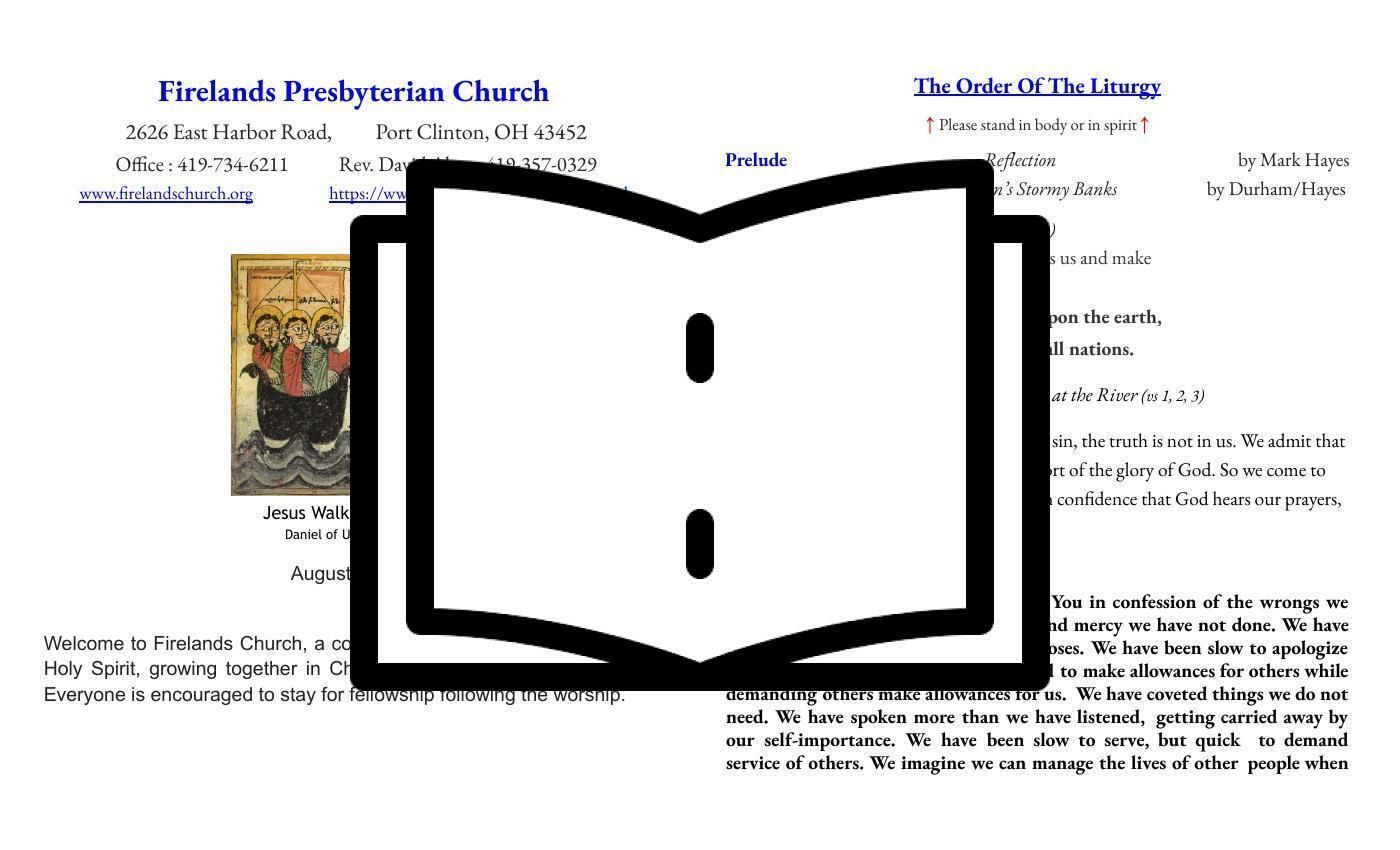 August 9, 2026 Bulletin