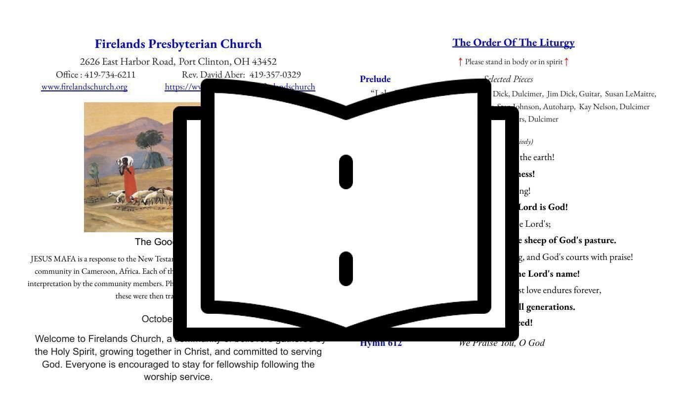 October 11th, 2026 Bulletin